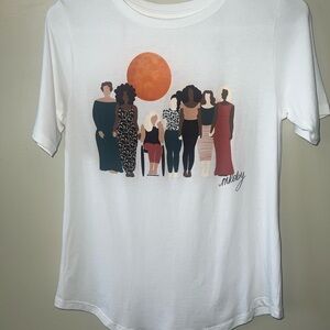 Universal Standard Tee Rex Short Sleeve Womens 4XS (XS) Ever Mothers Line